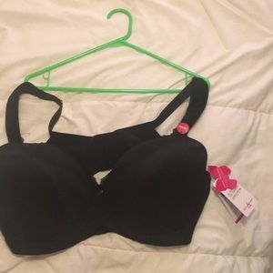 Ashley Stewart Full Coverage Butterfly Bra 40DDD
